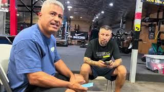 Robert Garcia checks seckbach “don’t start stuff” for asking big g what happened when Rg sparred EM