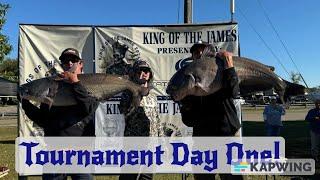 Fishing The Biggest Catfish Tournament on the Mighty James River | King of The James 2024 | DAY 1