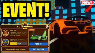 Car Dealership Tycoon 24kGoldn El Dorado Event Update | How to do car dealership tycoon roblox event