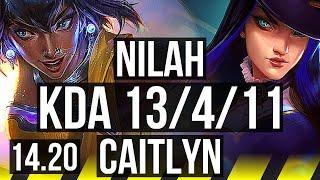 NILAH & Senna vs CAITLYN & Leona (ADC) | 13/4/11 | NA Master | 14.20