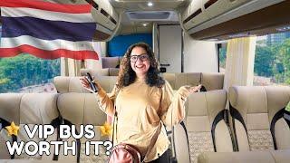 Bangkok To Phuket On A 12-HOURS SLEEPER LUXURY BUS | Thailand Travel Day Vlog 