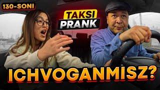 Taksida prank 130-soni Alkash obrazidaman Qiz qo'rqib ketti