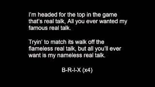 Real Talk - Brix - (Lyrics)