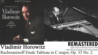 Vladimir Horowitz: Rachmaninoff Etude Tableau in C major, Op. 33 No. 2 (1962)