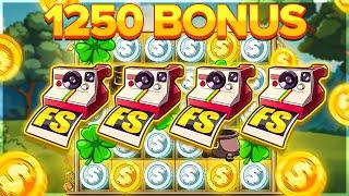 SPINNING INTO A $1250 SUPER BONUS On LE BANDIT SLOT!!