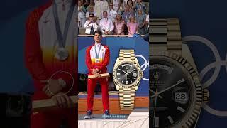 RELÓGIOS usados no PÓDIO DAS OLIMPÍADAS 2024 (Tênis Masculino)  | #watches #djokovic #alcaraz