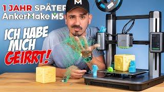 AnkerMake M5 | 3D Drucker mit KI-KAMERA macht Probleme!