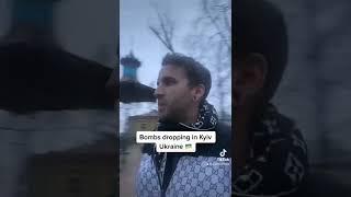 Bombs dropped on Ukraine last night - Reporting from Kyiv Ukraine 