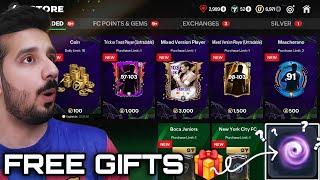 2x Free Gifts ! 98-103 Universal Token Shop - Portal Location & 4x Free Mascherano - FC MOBILE 25