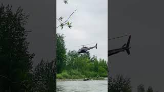 Cool a-star in Alaska!   #helicopter #alaska