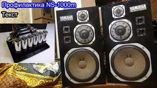 Профилактика фильтра Yamaha ns-1000