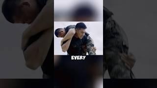 The veteran soldier tried to provoke the new recruit but ended up getting humiliated instead.