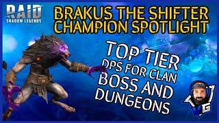 Raid Shadow Legends Brakus the Shifter Champion Spotlight