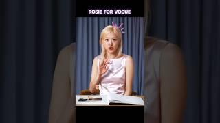 Rosé looks so pretty in Pink Rosé 14 Looks × VOGUE #rosie #rosé #blackpink  #shortsviral #fashion