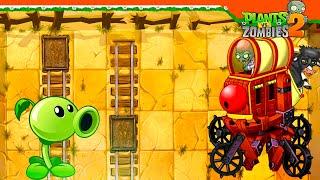  НОВЫЙ ЗОМБОСС НА ДИКОМ ЗАПАДЕ 2.0 ХАРД  Plants vs Zombies 2 Растения против зомби 2 Прохождение