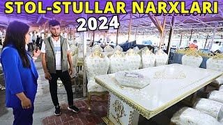 SHOHONA STOL-STUL NARXLARI 2024 | ANDIJON JAHON BOZORI | СТОЛ-СТУЛ НАРХЛАРИ