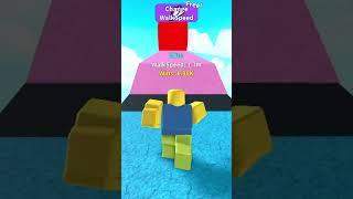 NOOB PLAYS SPEED RED BALL OBBY !! #shorts