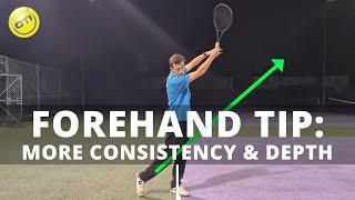 Tennis Forehand Technique: More Consistency And Depth