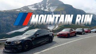 STRAIGHT PIPED V8 M3's TAKE ON THE MOUNTAINS [5 M3's in 4k] Ft. F82 M4, G87 M2