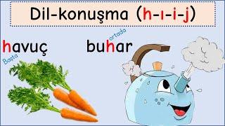 Dil Konuşma Egzersizleri - Ses Çalışmaları (h - ı - i - j)