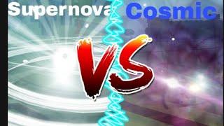 Elemental grind game Supernova Vs Cosmic (Space battle!)