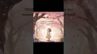 Childhood is a short season #ghibli #childhood #life