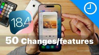 iOS 18.4 Public Beta - 50 new changes and features!