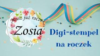 Digi-stempelek na roczek