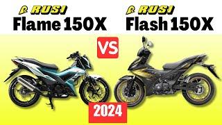 Rusi Flame 150 X vs Rusi Flash 150 X | Side by Side Comparison | Specs & Price | 2024