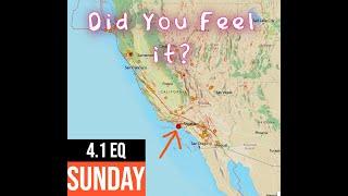 4.1 Earthquake with many aftershocks, Malibu California. Did you feel it? Sunday 3/9/2025