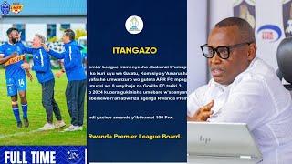 RAYON NTIZAKINA PEACE CUP?|NTIBIKIRI INKURU, APR YATEWE MPAGA GUSA BIKOZE KURI BENSHI!!|RPL 07.11.24