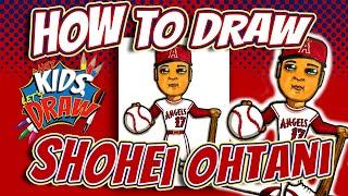 How to Draw Shohei Ohtani for Kids