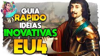 EU4 Guia Rápido (2020): Innovative Ideas valem a pena? - Gameplay Tutorial PT BR