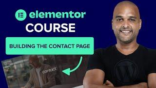 Building The Contact Page | How to Build a Website With Elementor WordPress