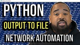 How To Create a Ping Verification Script and Output to File in Python Part 2