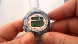 Zeon Digital Alarm Chrono Watch st6 White