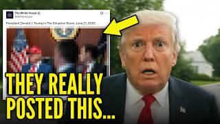 White House Posts DAMNING PICTURE As Trump BOMBS IRAN