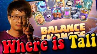 Clash Royale New balance april 2022 & Where is Tali ?