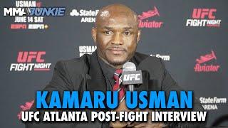 Kamaru Usman brushes off Belal Muhammad callout, wants JDM vs. Makhachev winner | UFC Atlanta