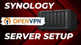 Setup OpenVPN Server on Synology NAS