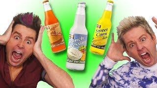 Tasting Disgusting Sodas Challenge!