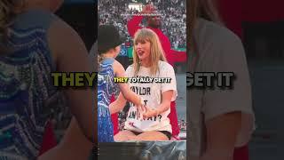 Taylor Swift fan whos gets 22 hat tries to CLIMB up on stage! ️ #shorts #taylorswift #concert