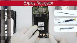 How to disassemble  Explay Navigator, Take Apart (Detailed tutorial)