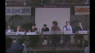 "Programmers At Work" panel, 1987