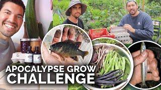 I Survived 30 Days on Gardening, Fishing, Foraging & Bartering