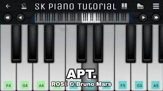 APT. :: Mobile Piano Tutorial | ROSÉ & Bruno Mars