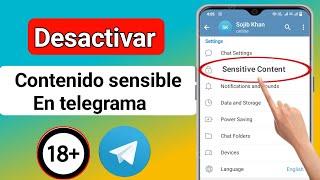 Cómo deshabilitar contenido confidencial en Telegram | Cómo deshabilitar el filtrado en Telegram