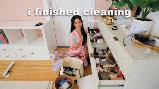 deep cleaning & organizing my ENTIRE office (day 19 of becoming a clean girl)