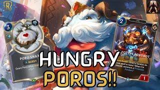 Hungry Hungry Poros!! Is The Poro King Back To Top Of The Meta?!? | Legends of Runeterra