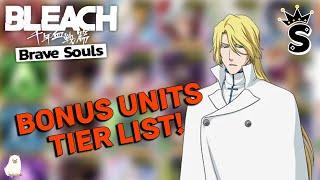 All Bonus characters Tier list (January 2023) | Bleach Brave Souls